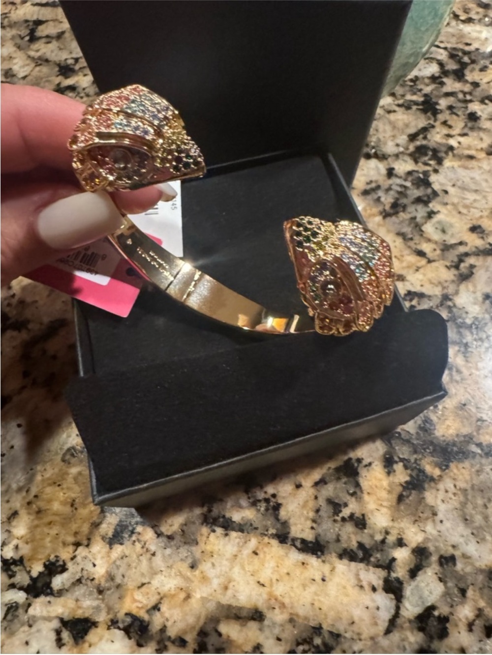 NWT Kurt Geiger Open Cuff Bracelet with Dusty NWT - Picture 4 of 7